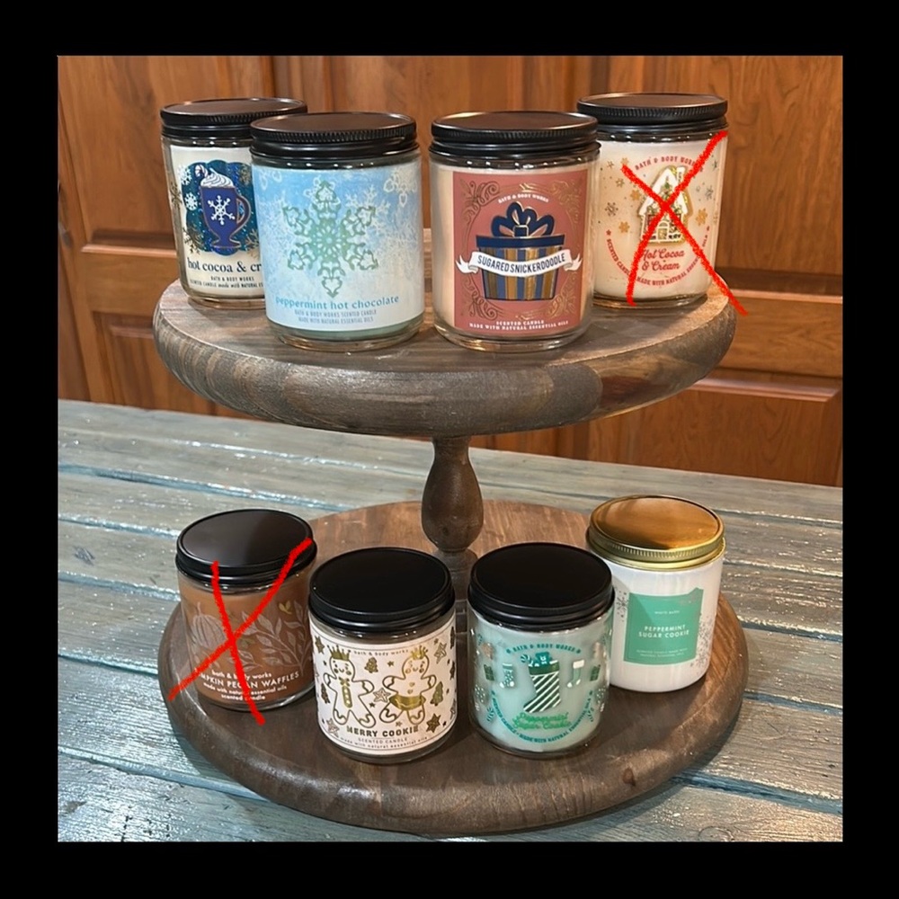 Pick 2 - NWOT Holiday Scented Candles 7oz. Bath & Body or White Barn Variety - Picture 2 of 7